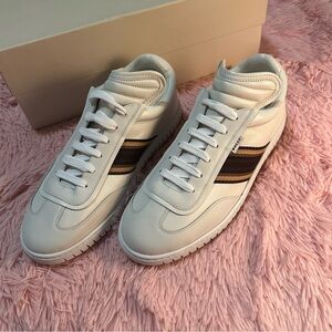 BALLY PARREL- RIBBON WHITE, CALF PLA